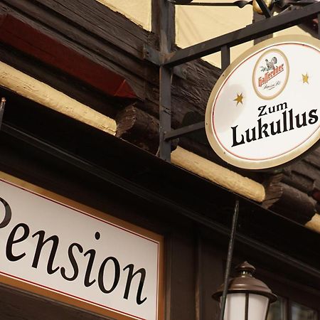 Pension Zum Lukullus Wernigerode Extérieur photo