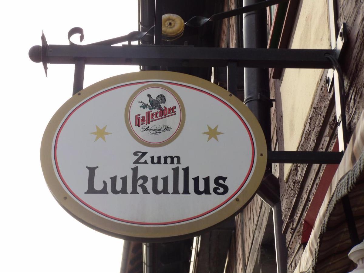 Pension Zum Lukullus Wernigerode Extérieur photo